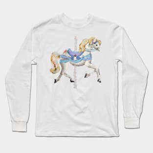 Merry-go-Round horse Long Sleeve T-Shirt